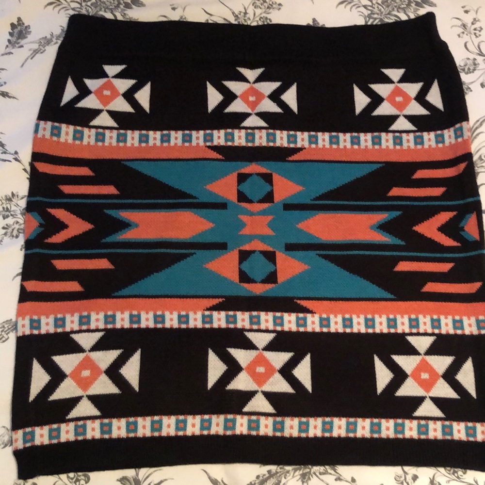 Print skirt